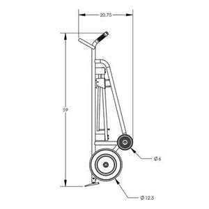 Valley Craft® Aluminum Drum Truck