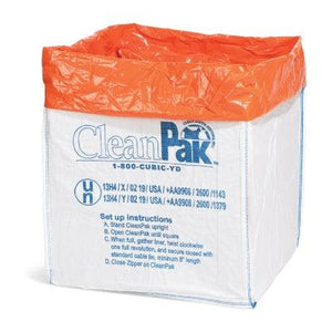 Clean-Pak™ Zipper Top Bulk Bag