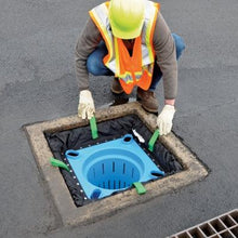 Load image into Gallery viewer, PIG® Oil &amp; Sediment Catch Basin Filtration Insert System - Small