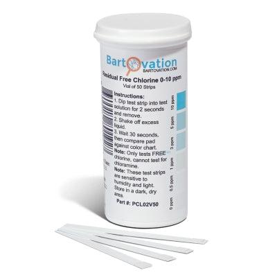Bartovation™ Residual Free Chlorine Detection Test Paper