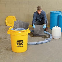 Load image into Gallery viewer, PIG® Spill Kit in 20-Gallon High-Visibility Economy Container