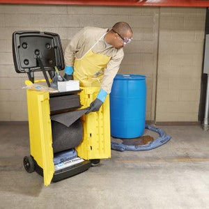 PIG® Quick-Response High-Visibility Spill Cart