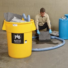 Load image into Gallery viewer, PIG® Spill Kit in 55-Gallon High-Visibility Economy Container