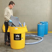 Load image into Gallery viewer, PIG® Spill Kit in 55-Gallon High-Visibility Economy Container