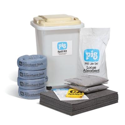 PIG® Spill Kit in See-Thru Mobile Container