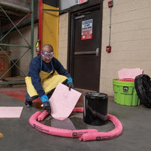 Load image into Gallery viewer, PIG® HazMat Spill Kit in 20-Gallon High-Visibility Container