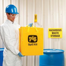 Load image into Gallery viewer, PIG® HazMat Spill Kit in High-Visibility Bag