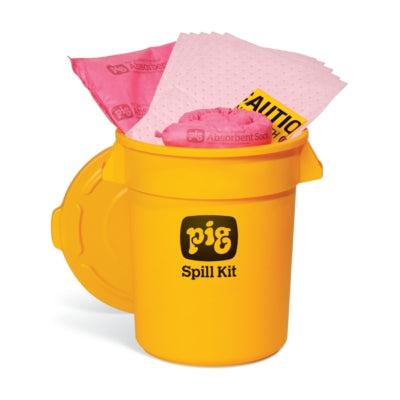 PIG® HazMat Spill Kit in 20-Gallon High-Visibility Economy Container