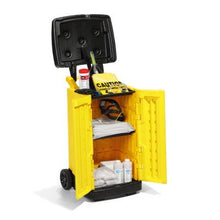 Load image into Gallery viewer, PIG® Battery Acid-Neutralizing Spill Kit in High-Visibility Spill Cart