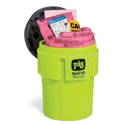 PIG® HazMat Spill Kit in 65-Gallon High-Visibility Container