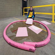 Load image into Gallery viewer, PIG® HazMat Spill Kit in 55-Gallon High-Visibility Economy Container