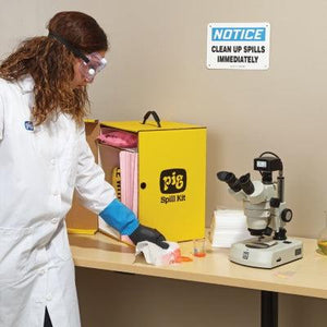 PIG® HazMat Spill Kit in GoBox® Cabinet