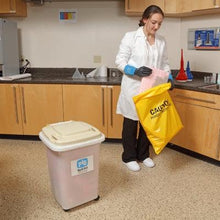 Load image into Gallery viewer, PIG® HazMat Spill Kit in See-Thru Mobile Container with Neutralizer
