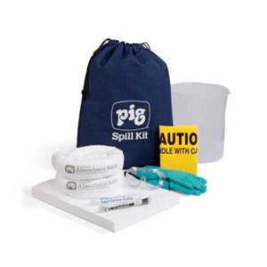 PIG® Oil-Only Spill Kit in Denim Duffel Bag