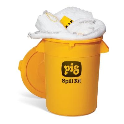 PIG® Oil-Only Spill Kit in 32-Gallon High-Visibility Economy Container