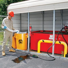 Load image into Gallery viewer, PIG® Oil-Only Spill Kit in 55-Gallon High-Visibility Economy Container