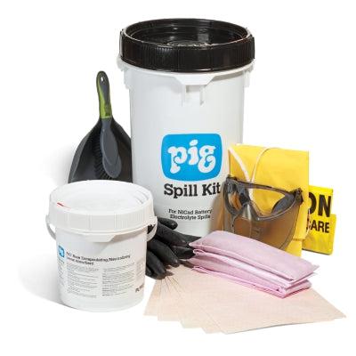 PIG® NiCad Battery Neutralizing Spill Kit in Bucket