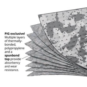 PIG® Gray Ham-O® Absorbent Mat Roll