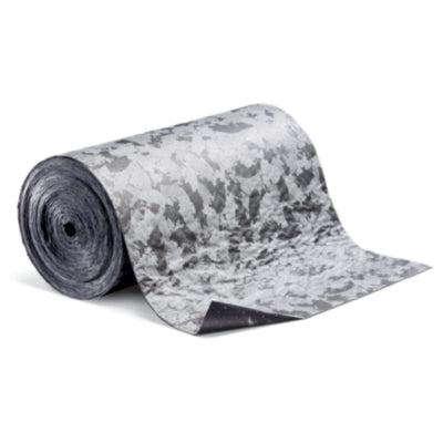 PIG® Gray Ham-O® Absorbent Mat Roll with Poly Backing