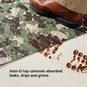 PIG® Green Ham-O® Absorbent Mat Pad in Dispenser Box