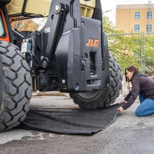 Load image into Gallery viewer, PIG® Oil-Only Absorbent Ground Tarp with Reinforced Edge and Grommets