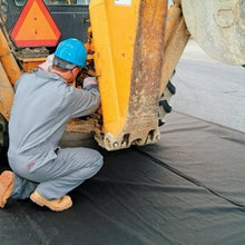 Load image into Gallery viewer, PIG® Oil-Only Absorbent Ground Tarp with Hook and Loop Closures