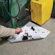Load image into Gallery viewer, PIG® Oil-Only Absorbent Mat Pad with Poly Backing