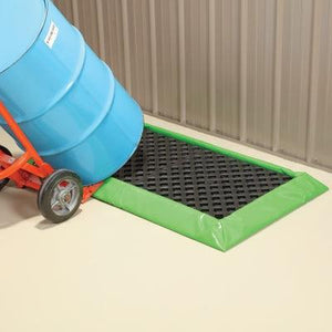 PIG® 2-Drum Foam Wall Spill Berm