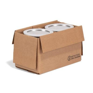 Packright™ UN Rated Carton with 1-Gallon Metal Cans