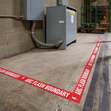 Load image into Gallery viewer, INCOM® Arc Flash Boundary Floor Marking Tape