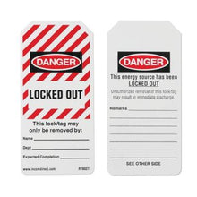 Load image into Gallery viewer, INCOM® Danger Locked Out Lockout Tags