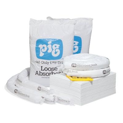 Refill for PIG® Oil-Only Spill Kit in Large Mobile Container