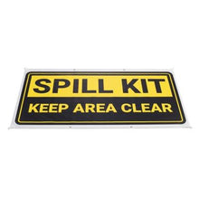 Load image into Gallery viewer, PIG® Spill Kit Keep Area Clear Safety Banner