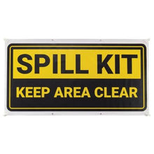 Load image into Gallery viewer, PIG® Spill Kit Keep Area Clear Safety Banner