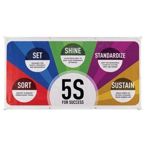 PIG® 5S for Success Safety Banner