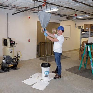 PIG® Oil Pipe Leak Diverter Tarp Bucket Kit with Absorbents