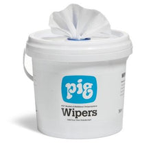 Load image into Gallery viewer, PIG® Bucket of Meltblown Polypropylene Wipers - Add Your Own Disinfectant