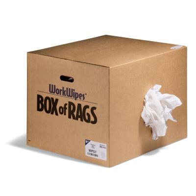 WorkWipes® Reclaimed White T-Shirt in Box
