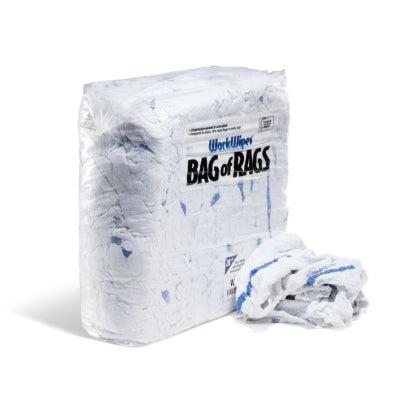 WorkWipes® New White Terry Towel in Bag
