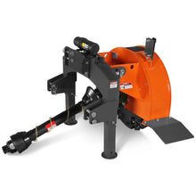 Load image into Gallery viewer, MechMaxx 3-Point PTO Stump Grinder with 44 Carbide Teeth (PTO Shaft Included with Slip Clutch), for 35-80HP Tractor, SG28