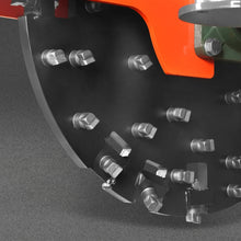Load image into Gallery viewer, MechMaxx 3-Point PTO Stump Grinder with 44 Carbide Teeth (PTO Shaft Included with Slip Clutch), for 35-80HP Tractor, SG28