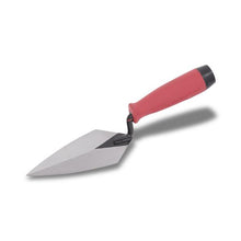 Load image into Gallery viewer, Marshalltown PTSG6275 Pointing Trowel 6" x 2 3/4" w/ Red Soft Grip Handle PALLETIZED (6/Pack)