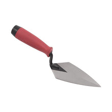 Load image into Gallery viewer, Marshalltown PTSG73 Pointing Trowel 7" x 3" w/ Red Soft Grip Handle PALLETIZED (6/Pack)