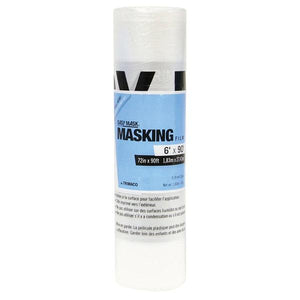 72" x 90' Easy Mask .4-Mil Standard Grade Masking Film