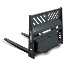 Load image into Gallery viewer, MechMaxx 36'' Mini Skid Steer Pallet Fork Frame Attachment, 2204 lb Weight Capacity