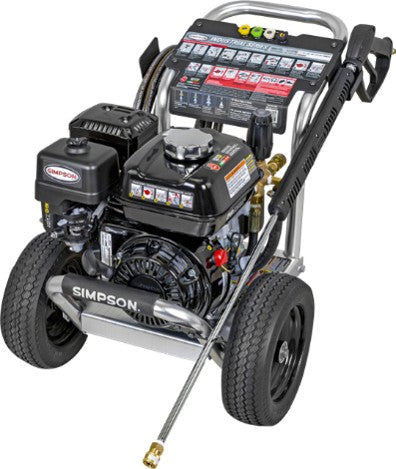 Simpson IS3030112 3000 PSI 3.0 GPM Pressure Washer CRX® 210 Engine, AAA Direct Drive Pump, Aluminum Frame, 50’ Hose