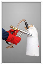 Load image into Gallery viewer, Clemco Sandblast Power Gun w/ 30-ft Air &amp; Material hose (W/ HOPPER &amp; CART)