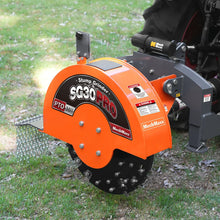 Load image into Gallery viewer, MechMaxx 3-Point PTO Stump Grinder, 30 in Flywheel, 40-100HP, with 44 Carbide Teeth (PTO Shaft Included with Slip Clutch), SG30PRO