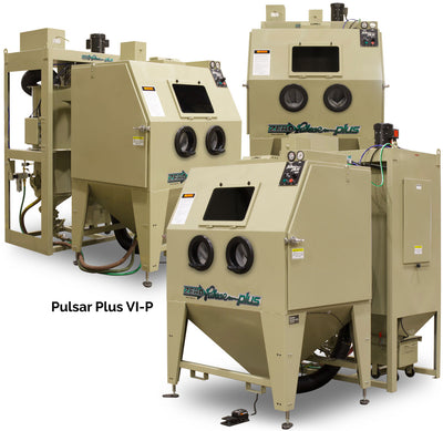 Clemco Pulsar VI Plus Standard 600 CFM (1HP, 115V, 1PH, 60HZ, (.75KW, 220V, 1PH, 50HZ) Pressure Cabinet