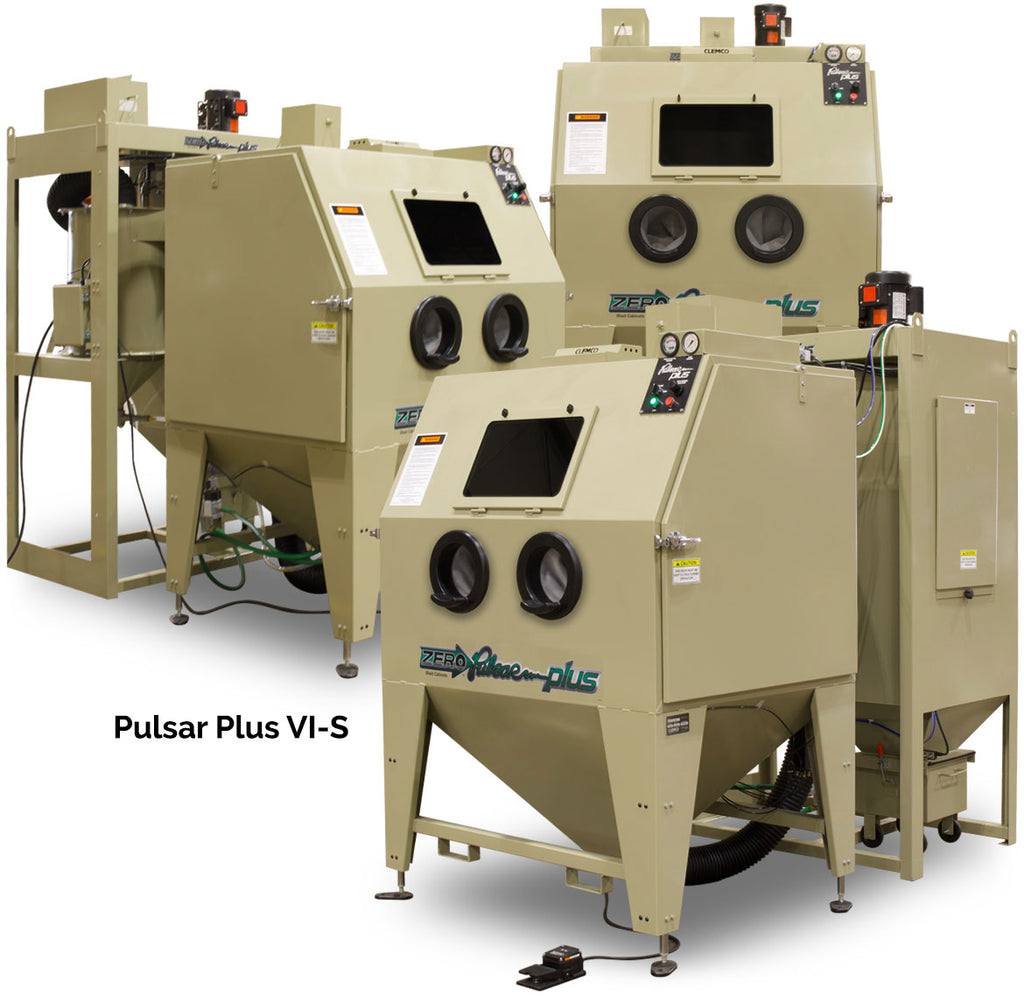 Clemco 29383 Pulsar Plus VI-S Suction Cabinet